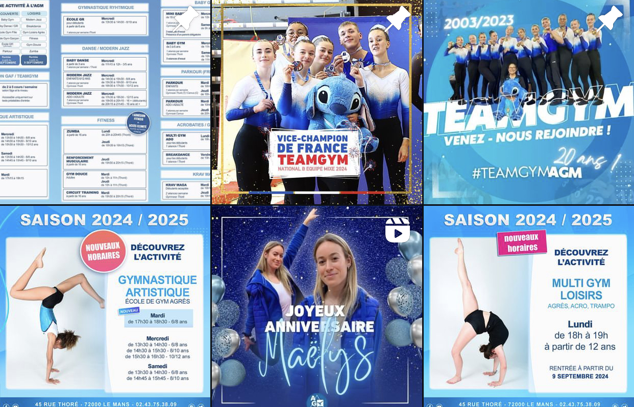 portes ouvertes septembre 2024 - gymnastique  et danse LE MANS